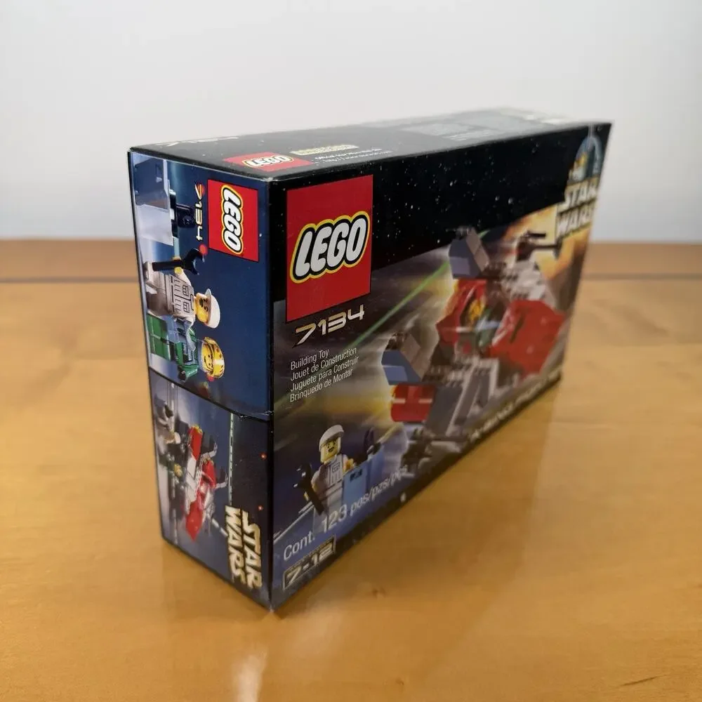 LEGO Star Wars A-Wing Fighter 7134 Rare Vintage Set Box #starwars #retired